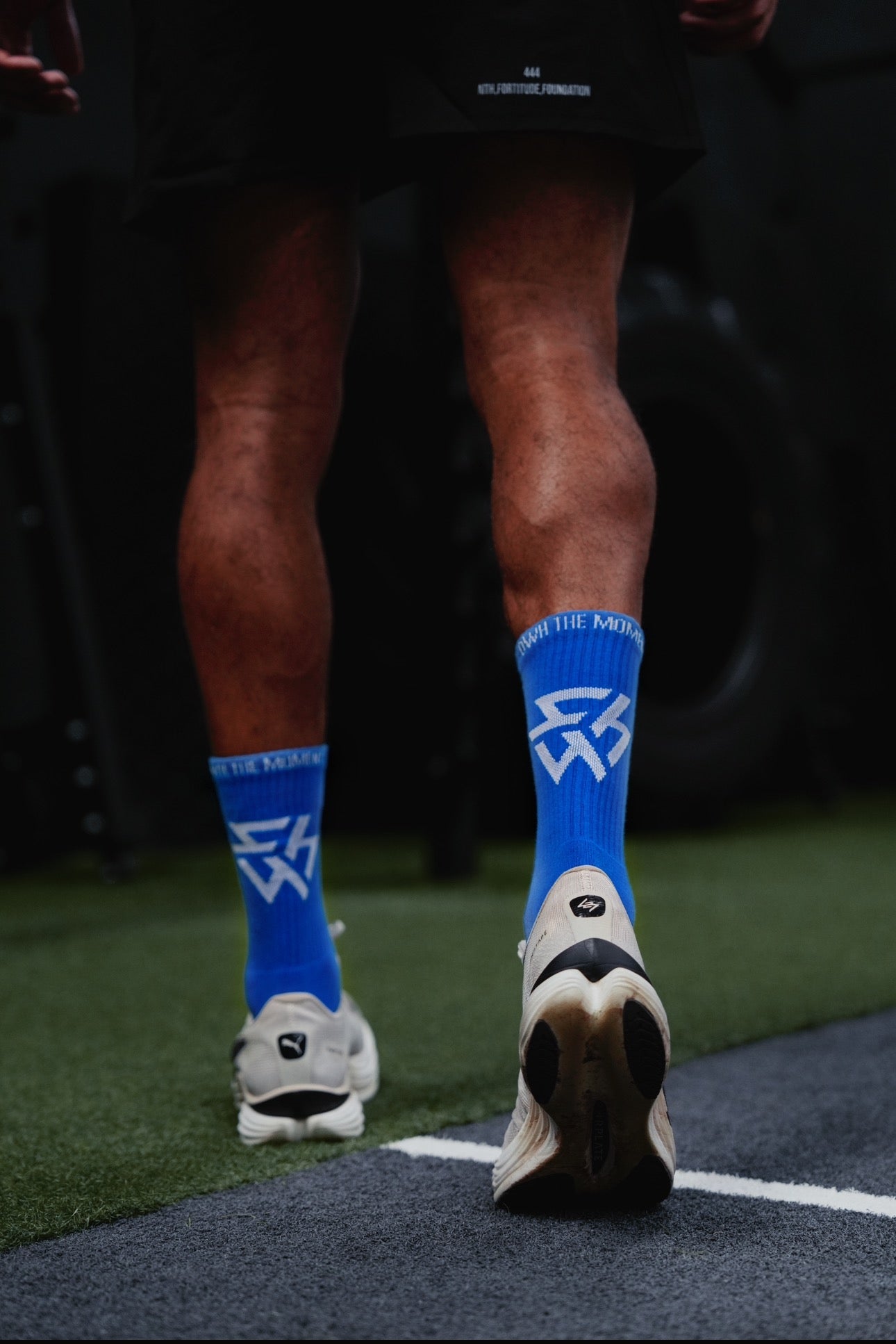 444 HYPER SOCKS PINK AND BLUE