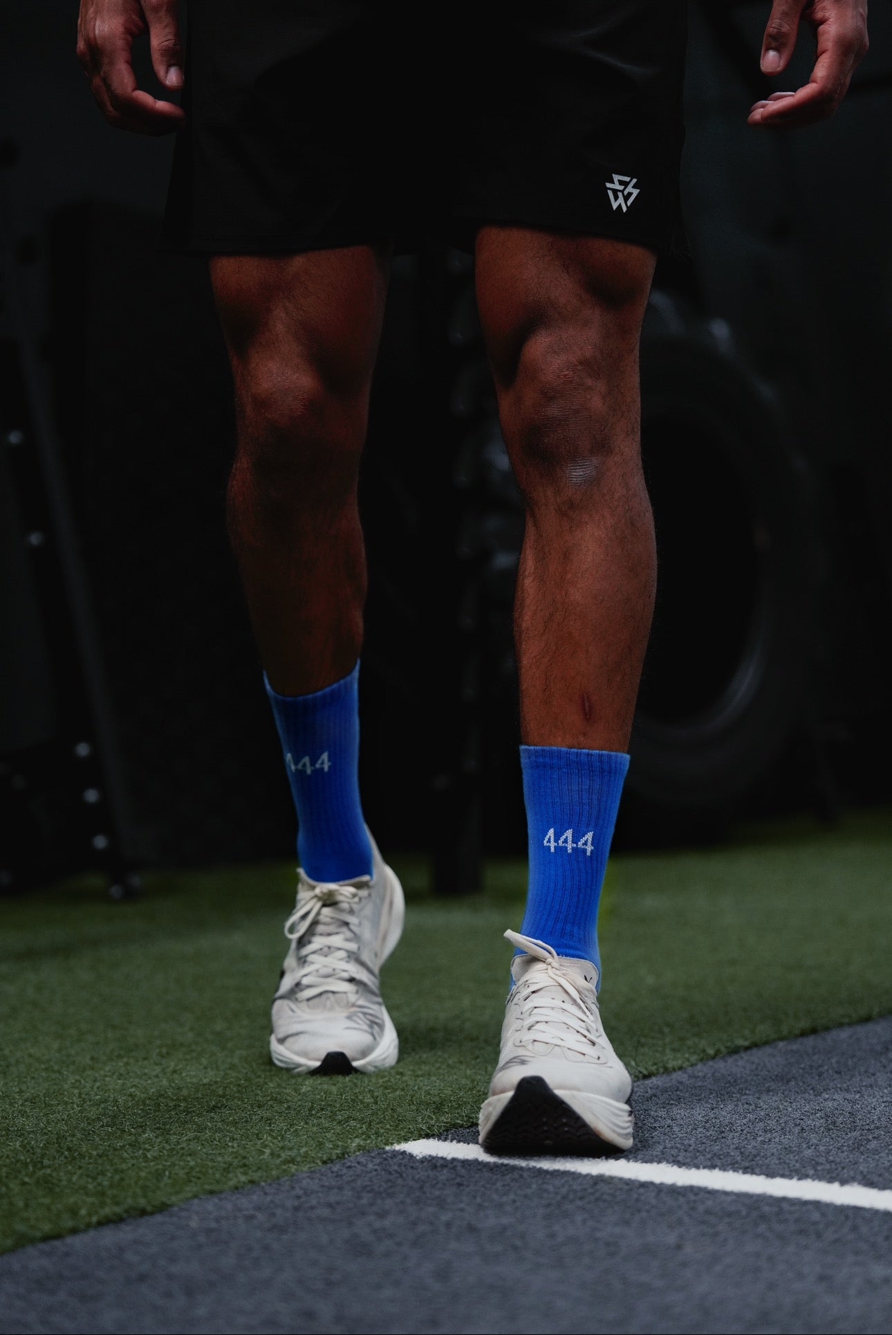 444 HYPER SOCKS PINK AND BLUE