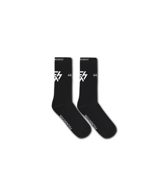 444 HYPER SOCKS BLACK AND WHITE