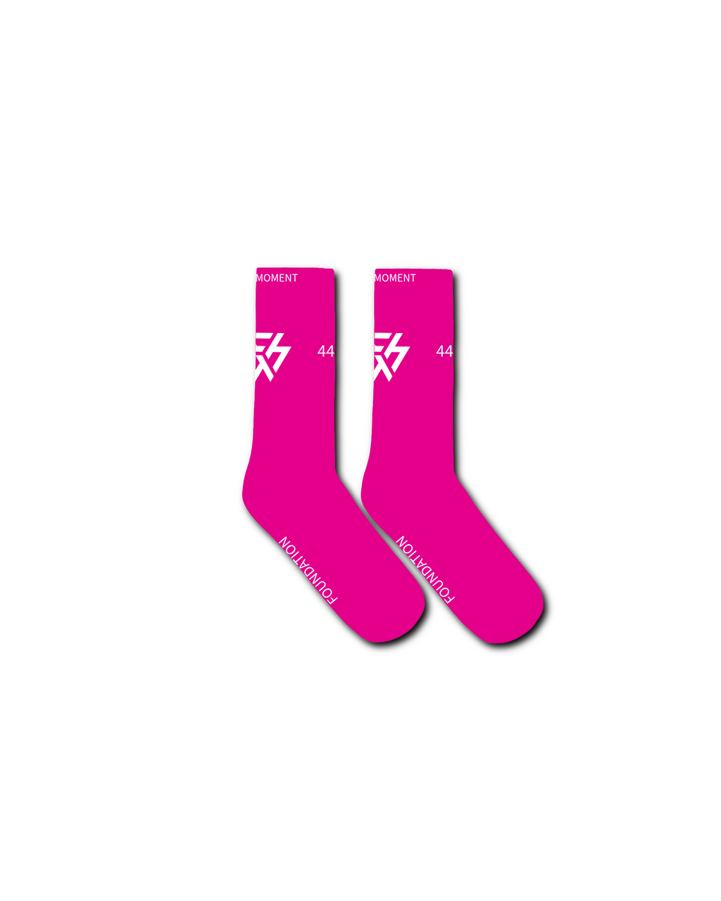 444 HYPER SOCKS PINK AND BLUE